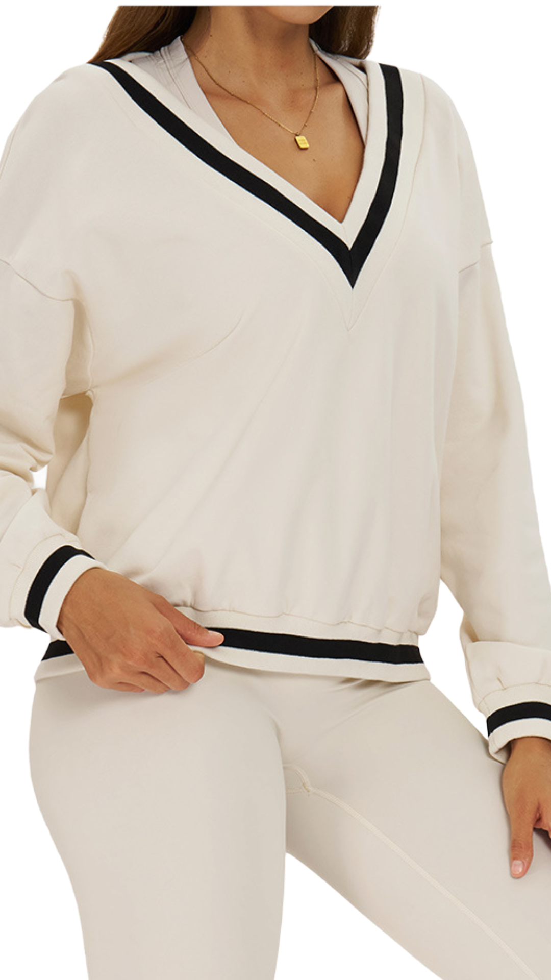 Anna Jumper | White