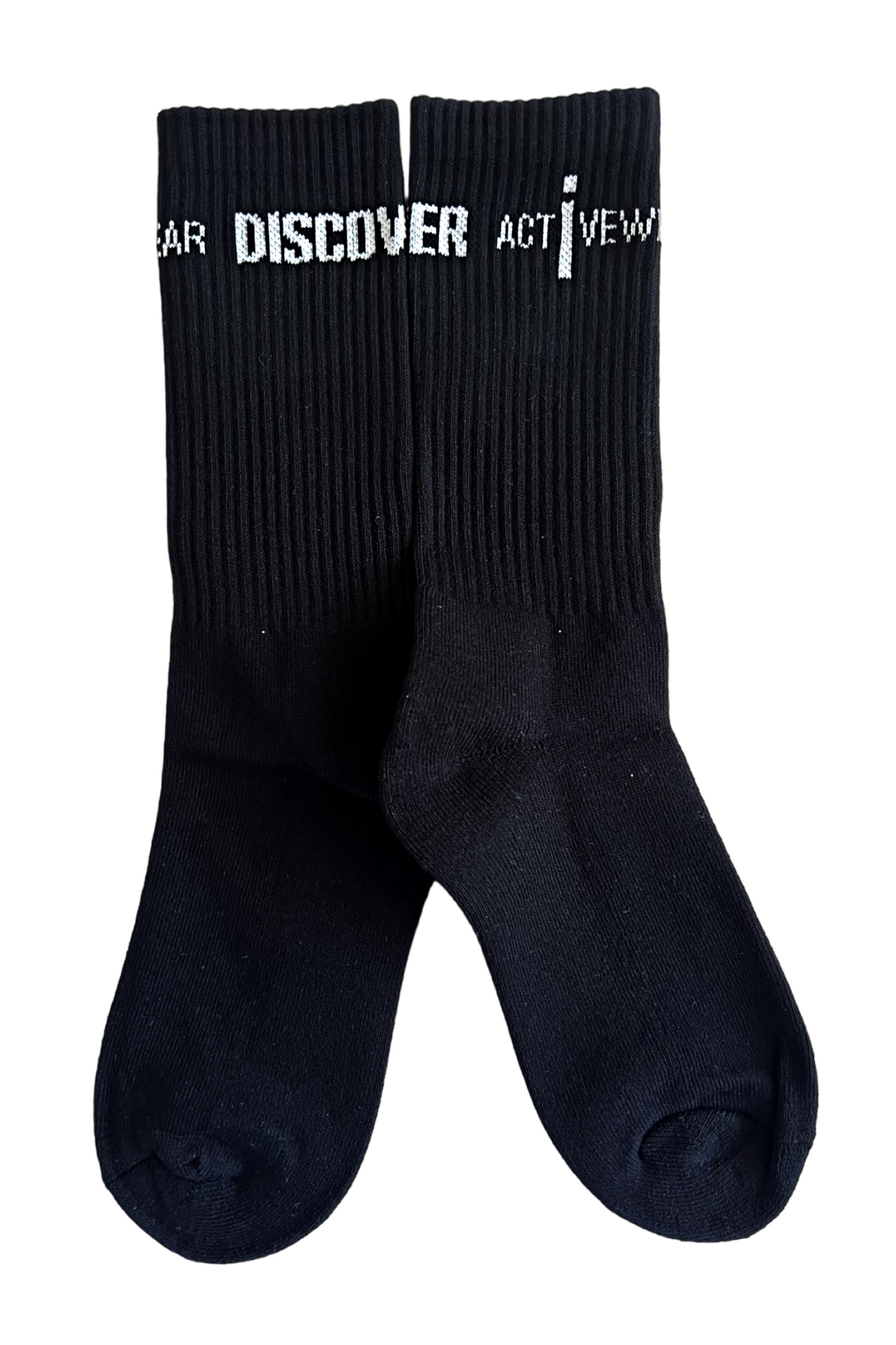 Socks Unisex Crew | Logo PROMO | Black