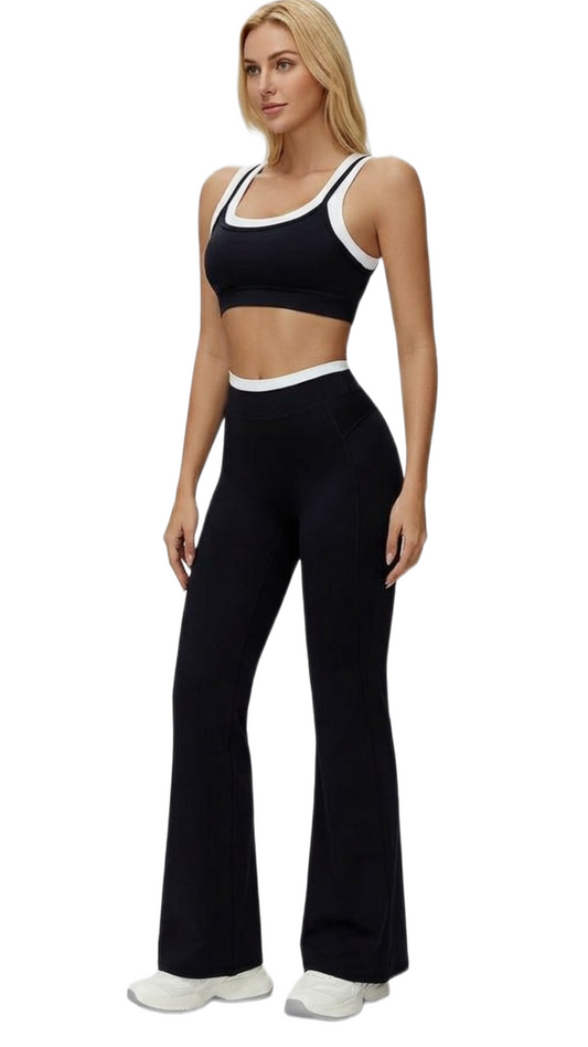 Beata Flared Leggings | High Waisted