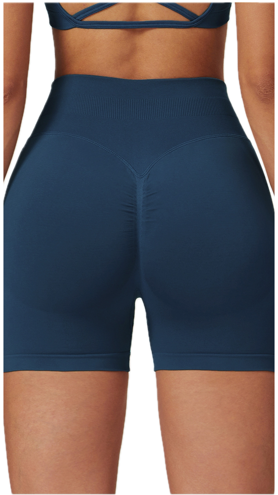 Rosa II. Seamless Bike Shorts | Dark Blue