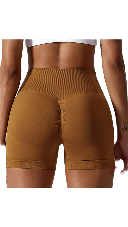 Rosa Bike Shorts | Brown