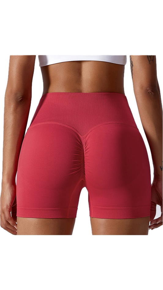Rosa Bike Shorts | Red
