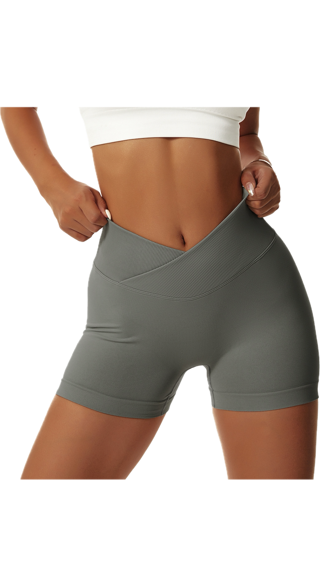 Rosa Bike Shorts | Dark Grey