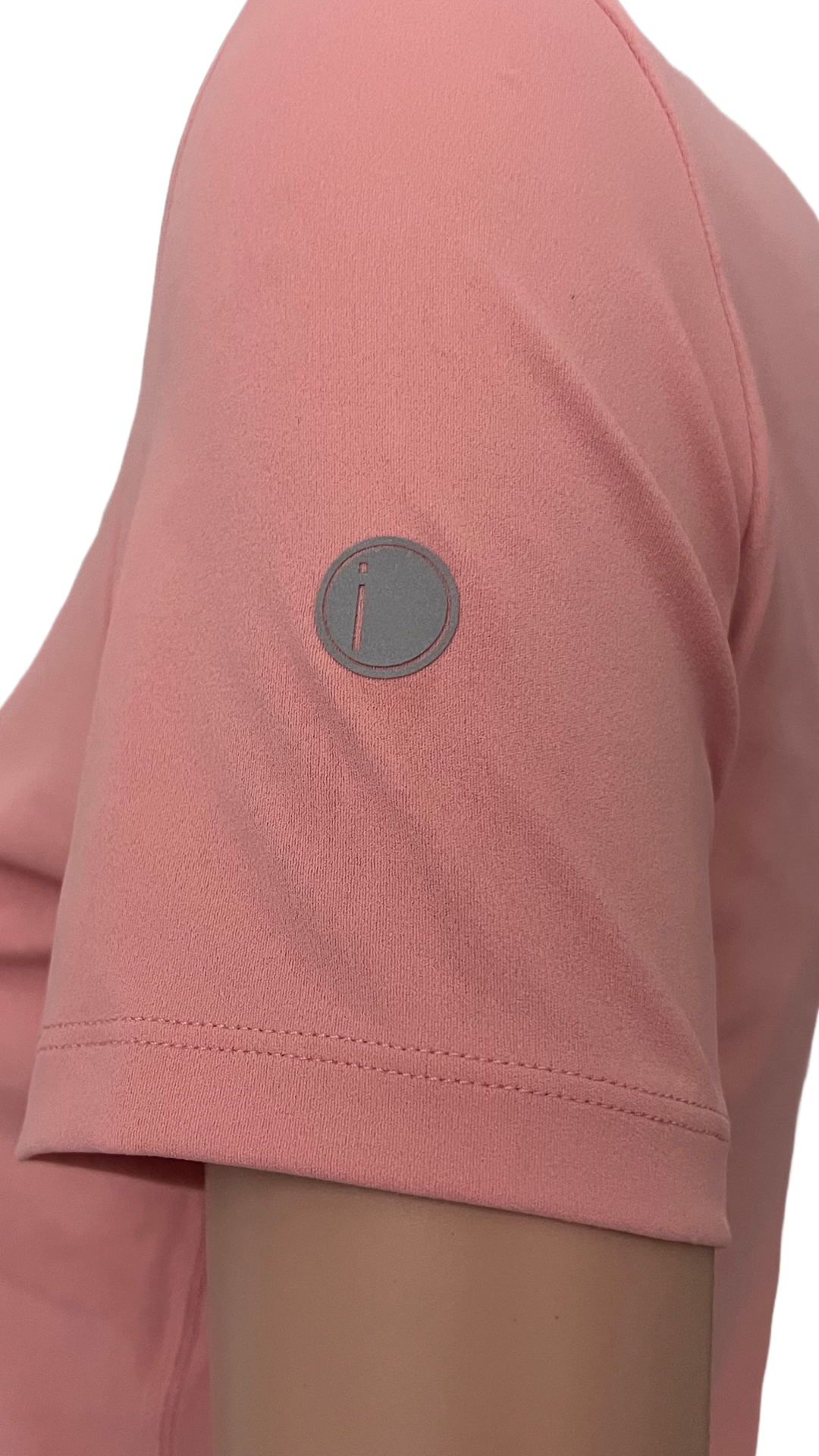Logo i - pink tee