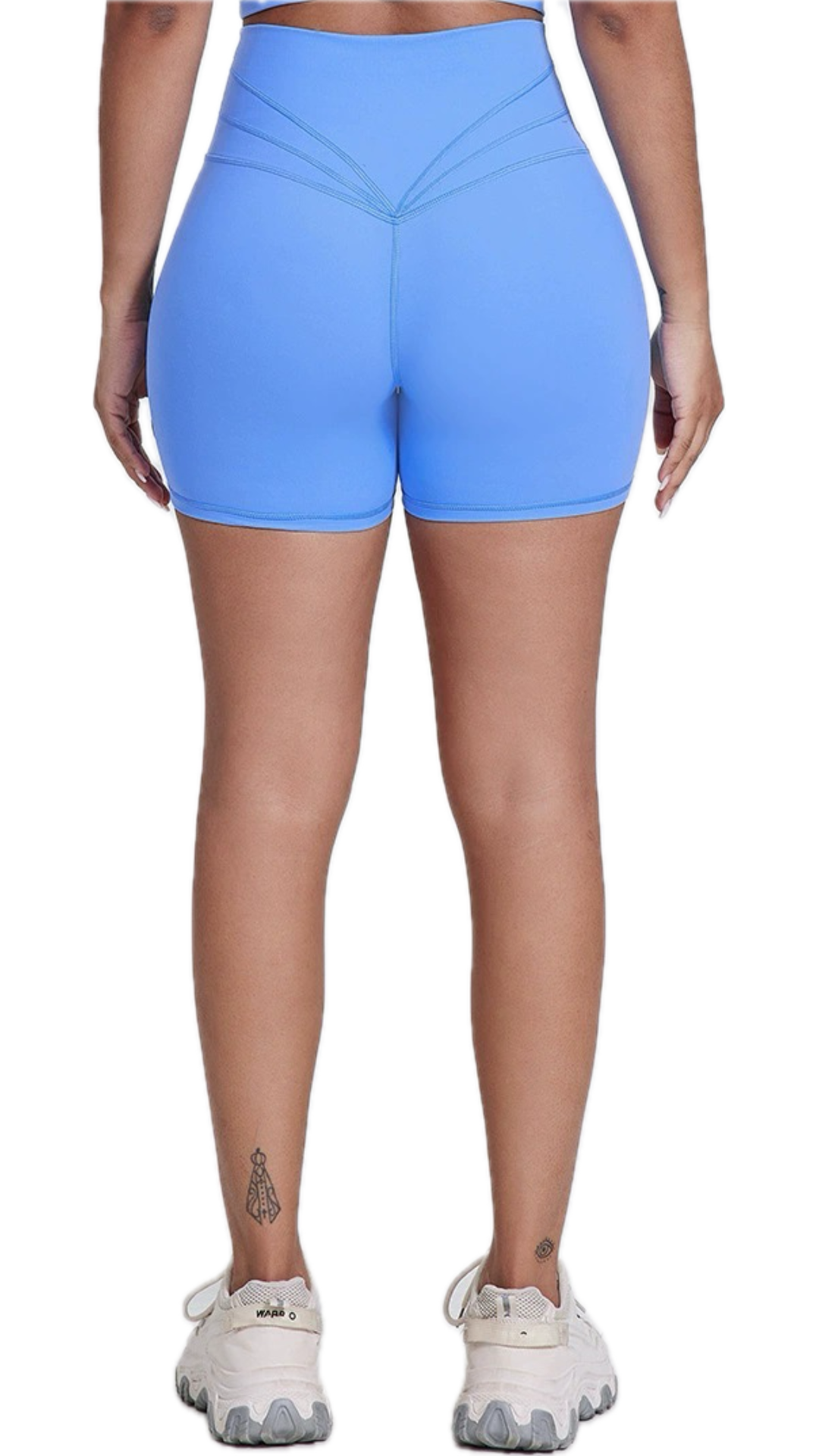 Luna Bike Shorts - Light Blue