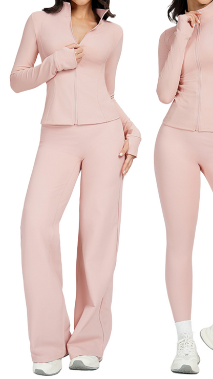 Beata Top Jacket | Peach