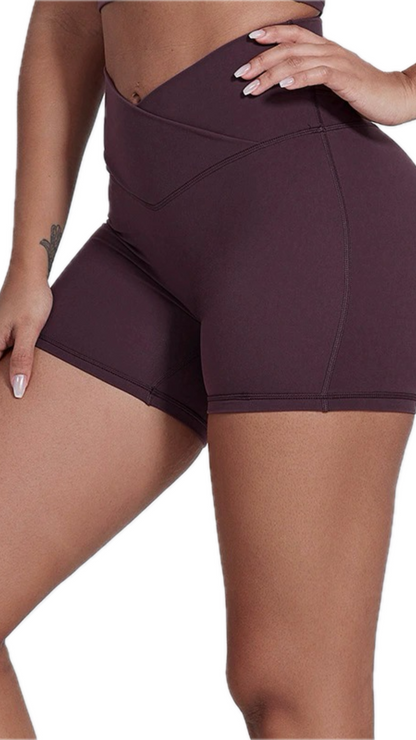 Luna Bike Shorts - Coffee