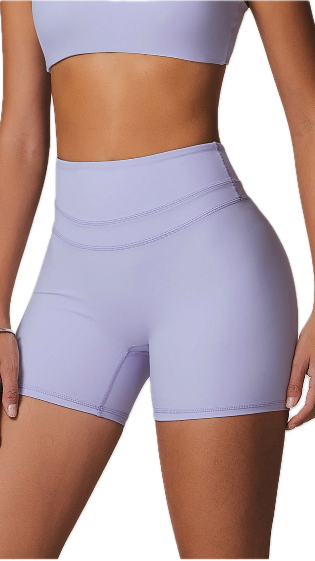 Victoria Bike Shorts | Lilac