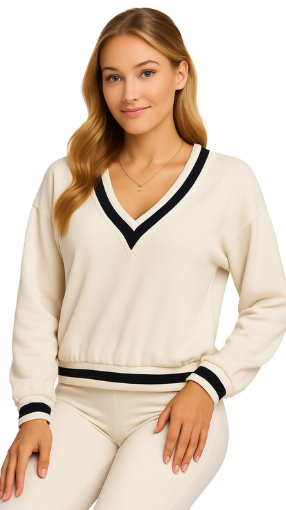 Anna Jumper | White