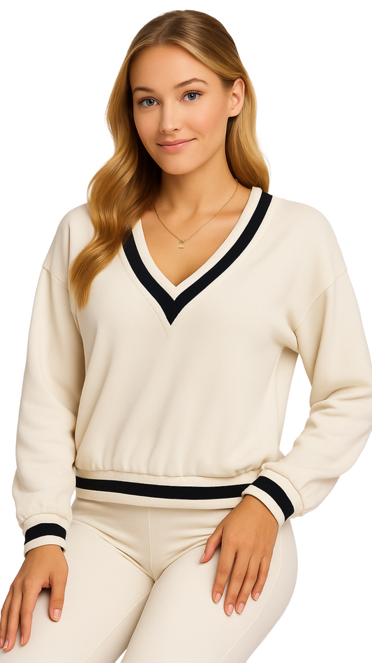 Anna Jumper | White