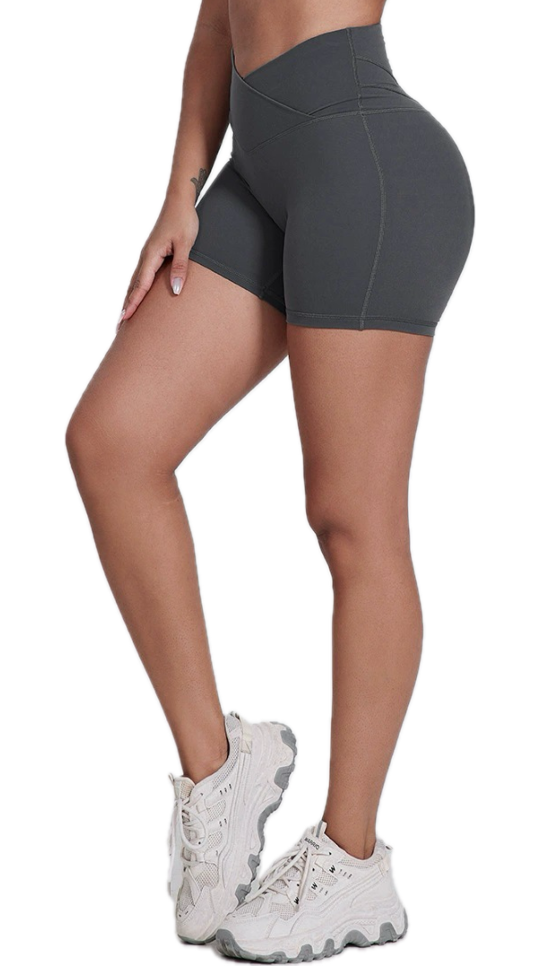 Luna Bike Shorts - Gray