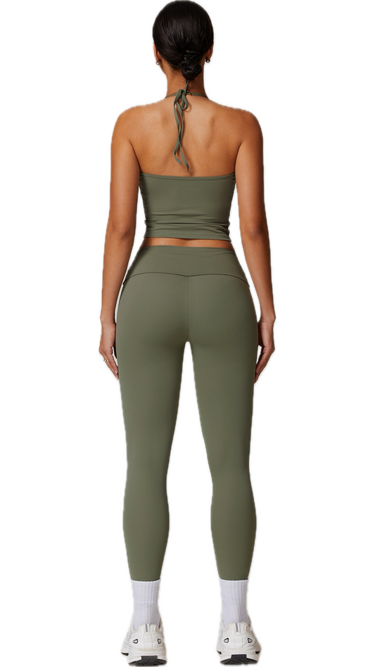 Lark Long Leggings | Khaki