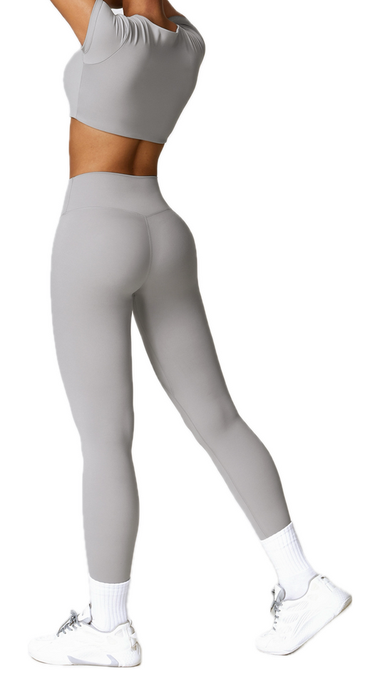 Classico Long Leggings | Light Grey