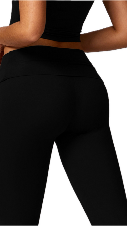 Francesca Long Leggings | Black