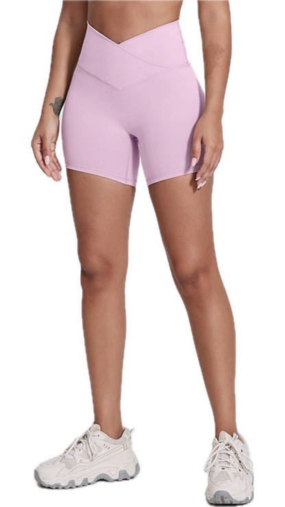 Bike Shorts V-Shape | Baby Pink