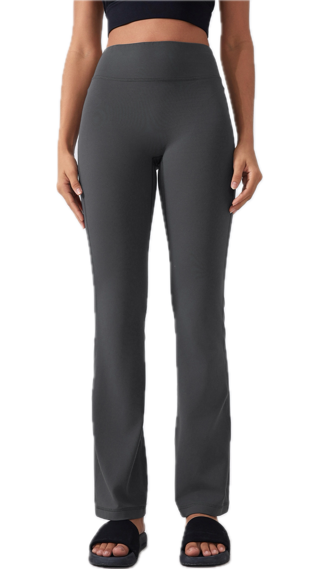 Paula Flared Leggings | Gray