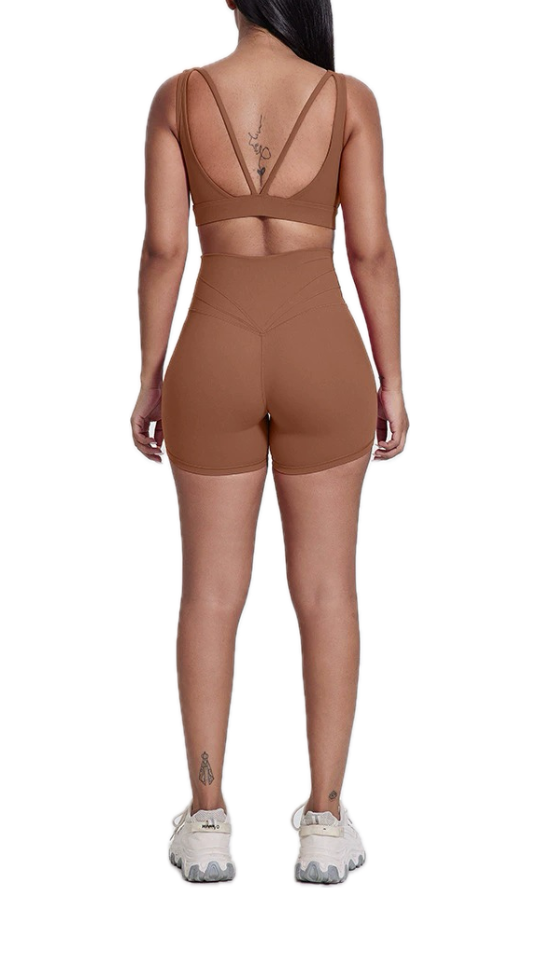 Luna Bike Shorts - Brown