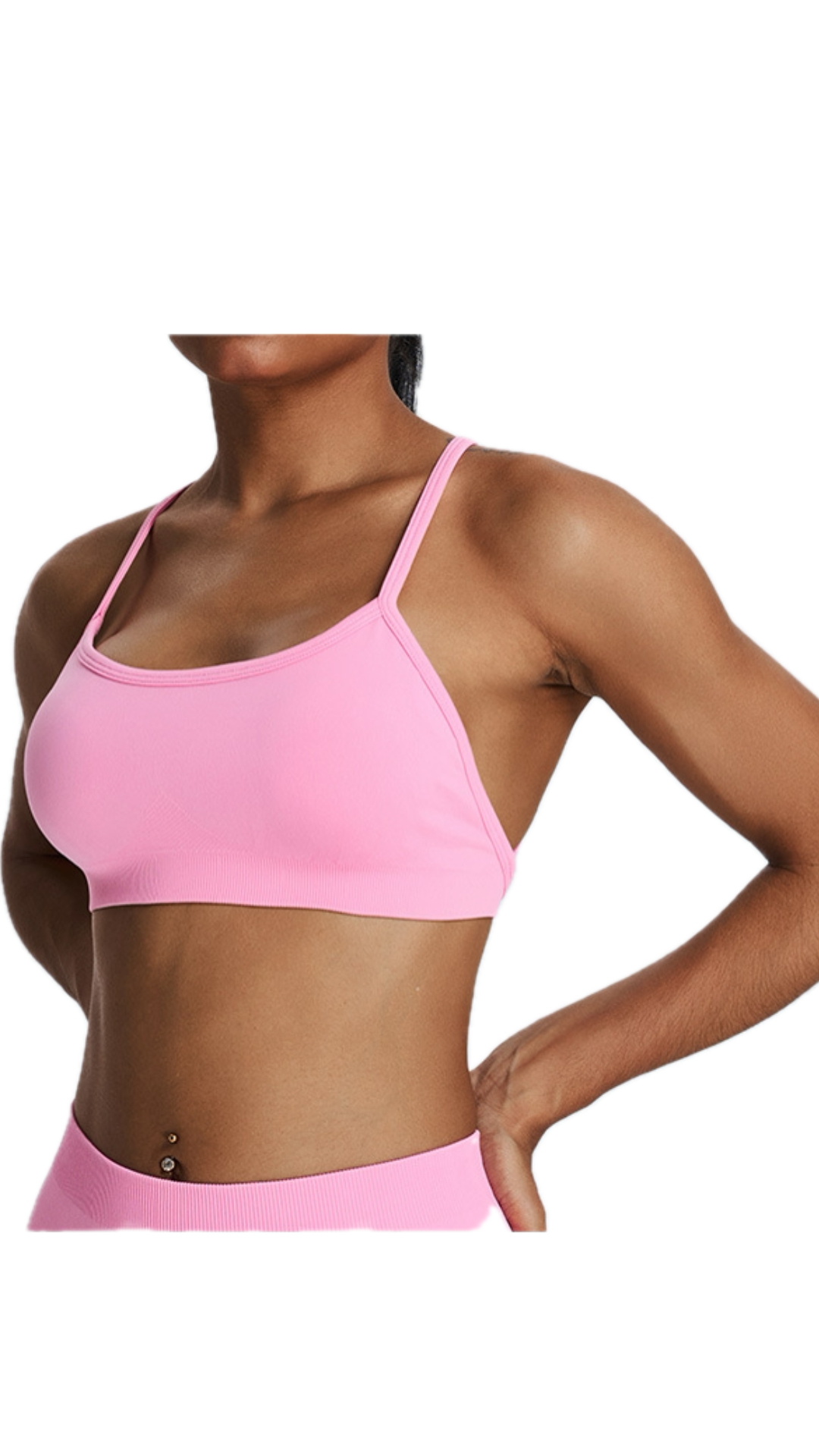 Arancia Sport Bra | Baby Pink